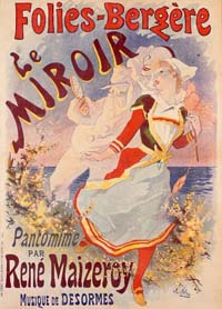 ジュール・シェレ《「鏡」フォリー=ベルジェール劇場》1892年.jpg