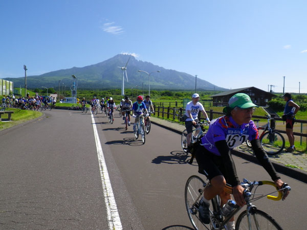 第24回利尻島一周ふれあいサイクリング2012