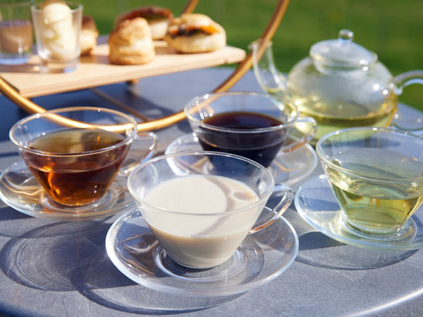 ファーム星野や北海道ならではの素材を使ったお茶